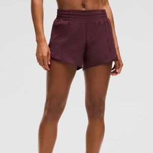 Hotty hot lulu shorts maroon size 4 length 4